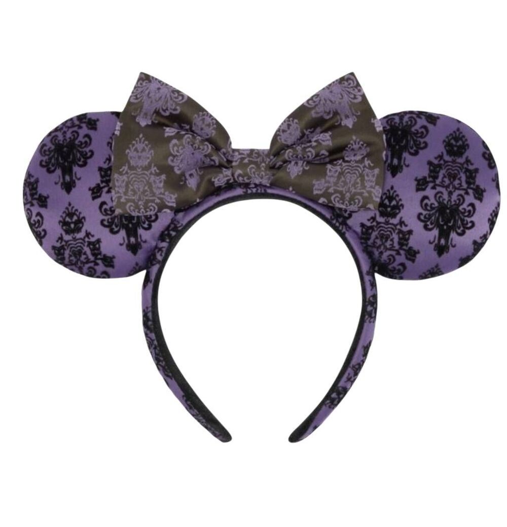 Official Disney Haunted Mansion Minnie Mouse Ears Headband
